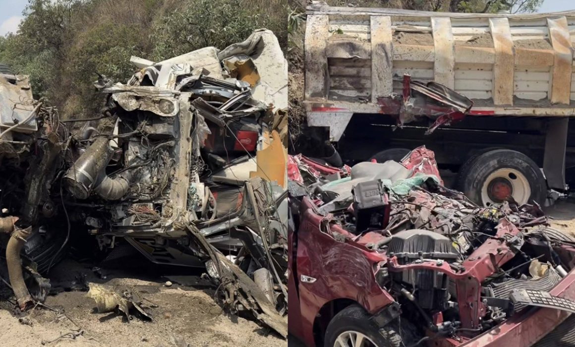 Reportan varios muertos en la Curva del Diablo tras choque, en Naucalpan