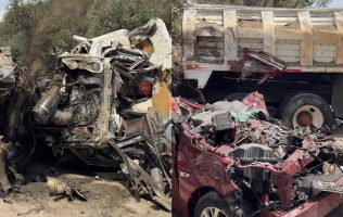 Reportan varios muertos en la Curva del Diablo tras choque, en Naucalpan