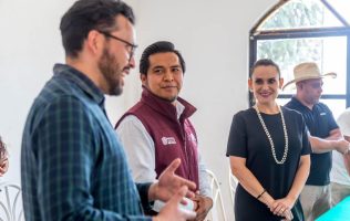 Revisan en Tianguistenco obras de nuevo Telebachillerato en San José Mezapa II