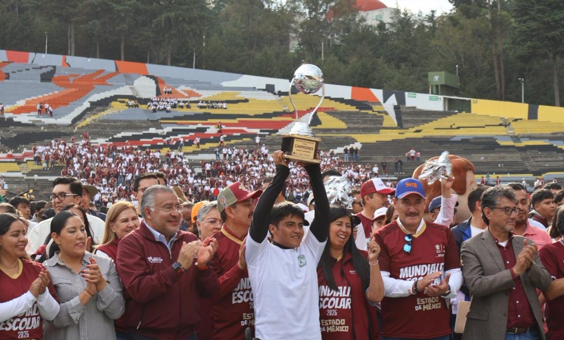 Sale Prepa 2 de la UAEMéx campeón en final del Mundialito escolar 2026