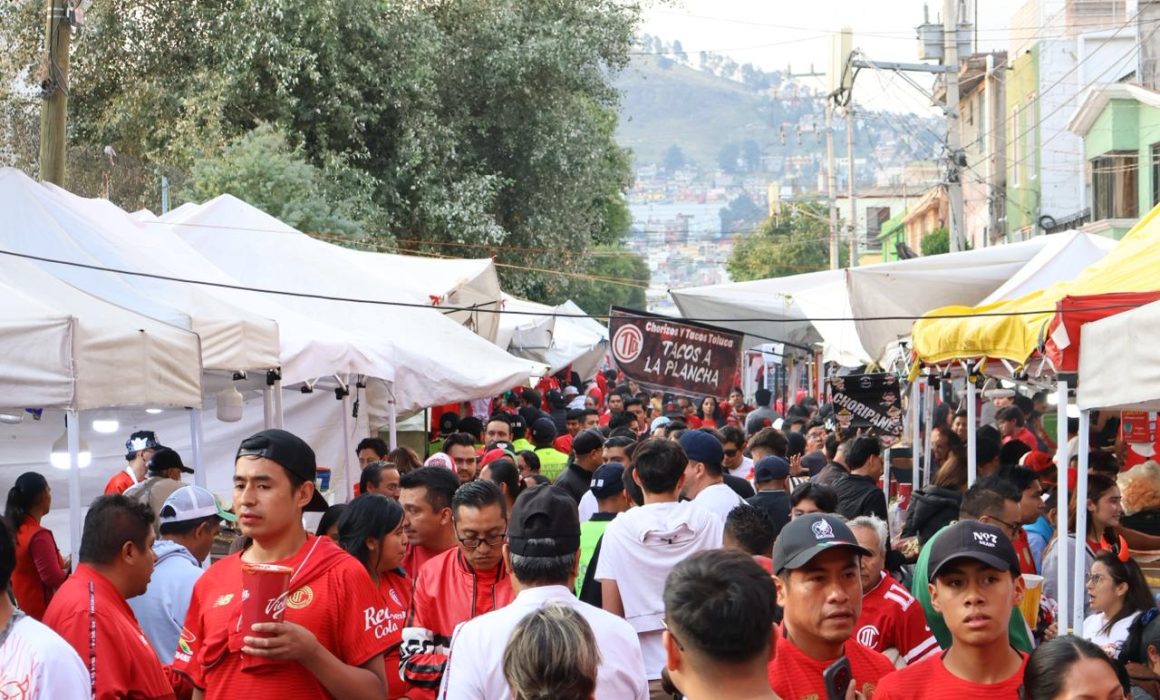 Se llena Toluca de 'diablos' con la semifinal de la Concachampions 