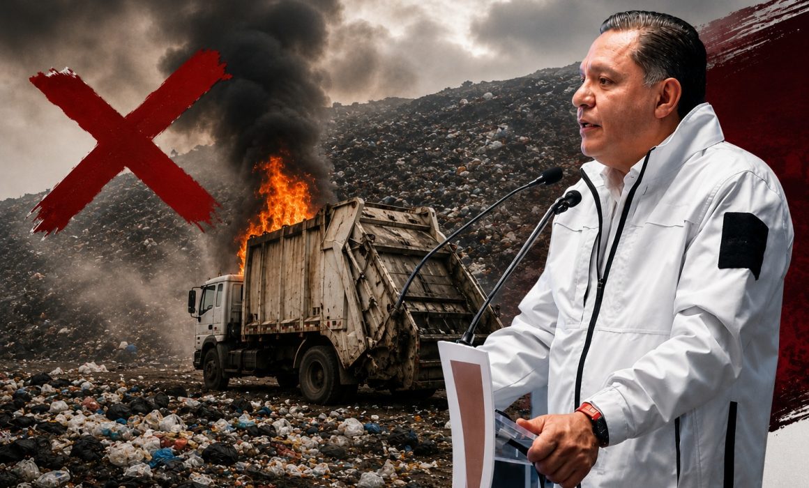 Se queda Toluca sin dónde tirar 700 toneladas de basura