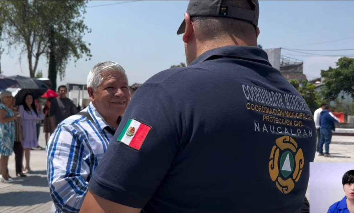 Simulan sismo de 8.2 grados en Naucalpan y refuerzan prevención