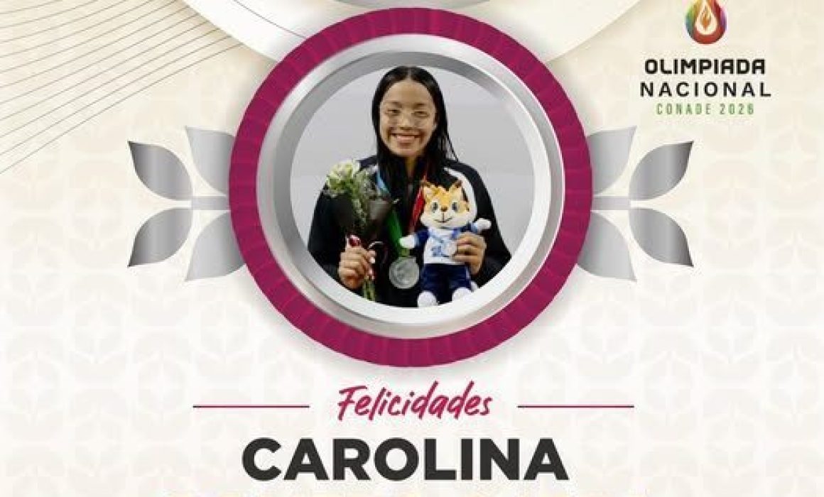 Suben al podio sirenas mexiquenses en Olimpiada Nacional