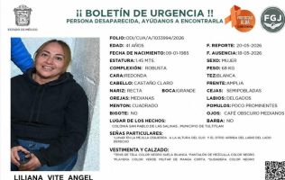 Subió al transporte y desapareció en Tultitlán: 10 días perdida