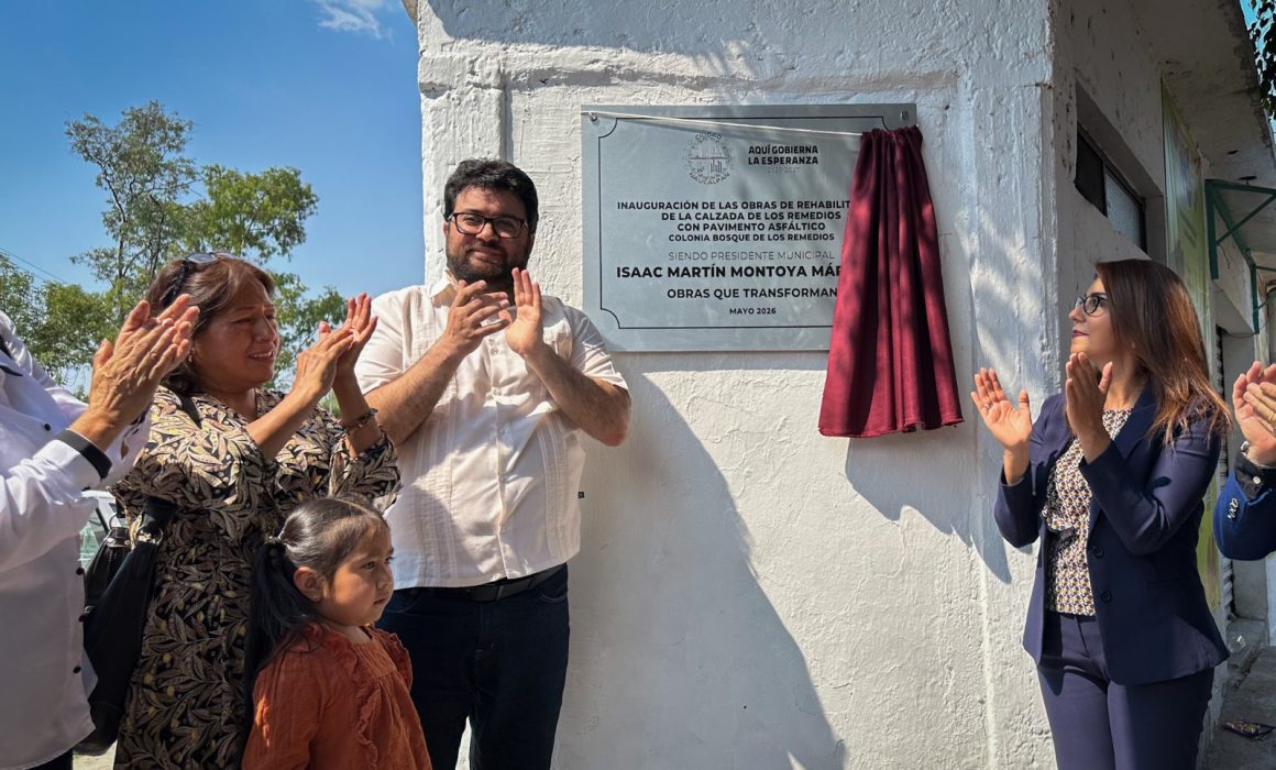 Transforman Calzada de los Remedios y lo convierten en sendero seguro