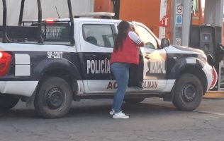 Usan patrullas como transporte en Acolman y desatan críticas