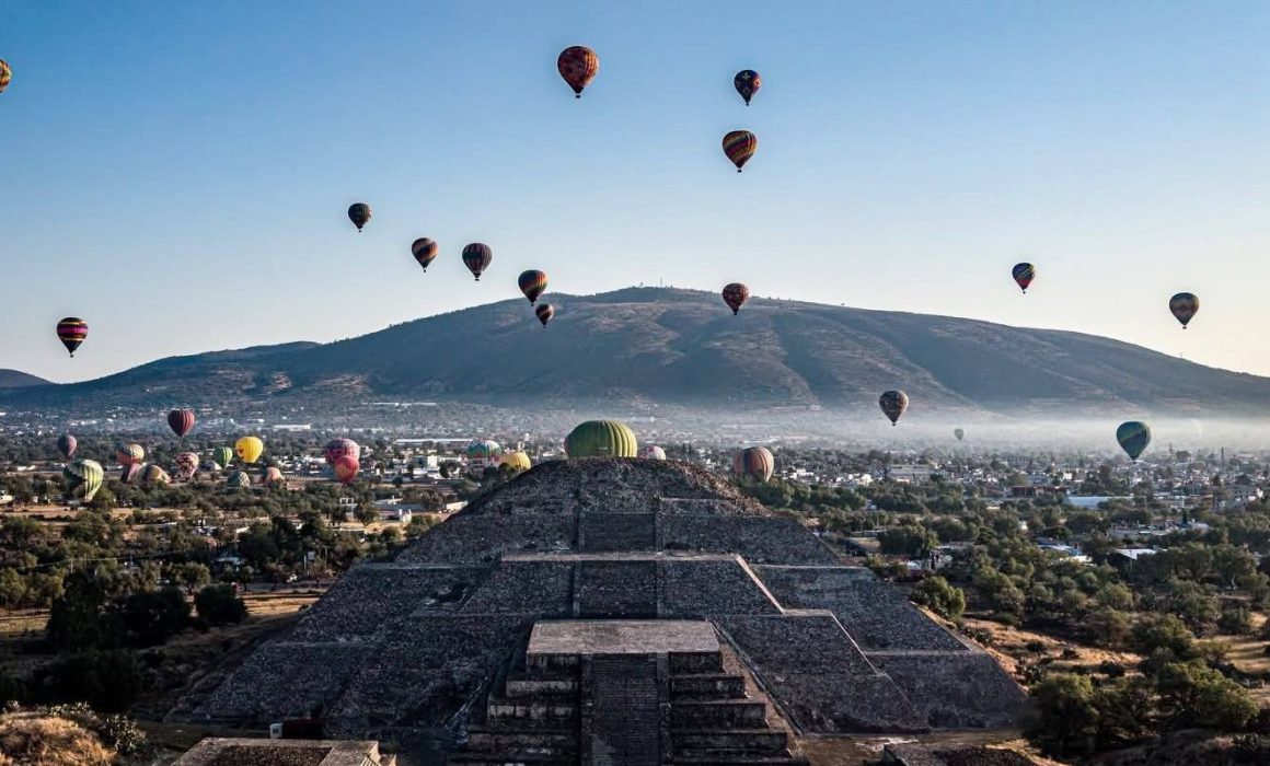 Vibrará Teotihuacán con Festival Aerostático San Martín de las Pirámides