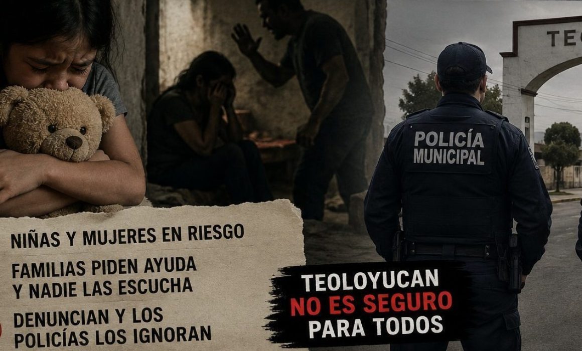 Denuncian intento de abuso sexual en Teoloyucan y policía los ignora