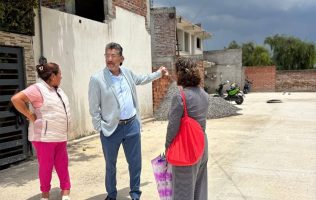 Agradecen vecinos de Teoloyucan las obras realizadas con el 50-50