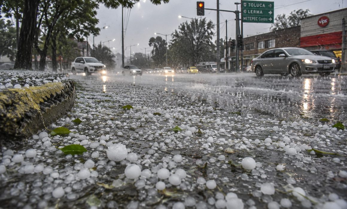 Alerta SMN por fuertes tormentas y granizo en Edomex este 17 de junio