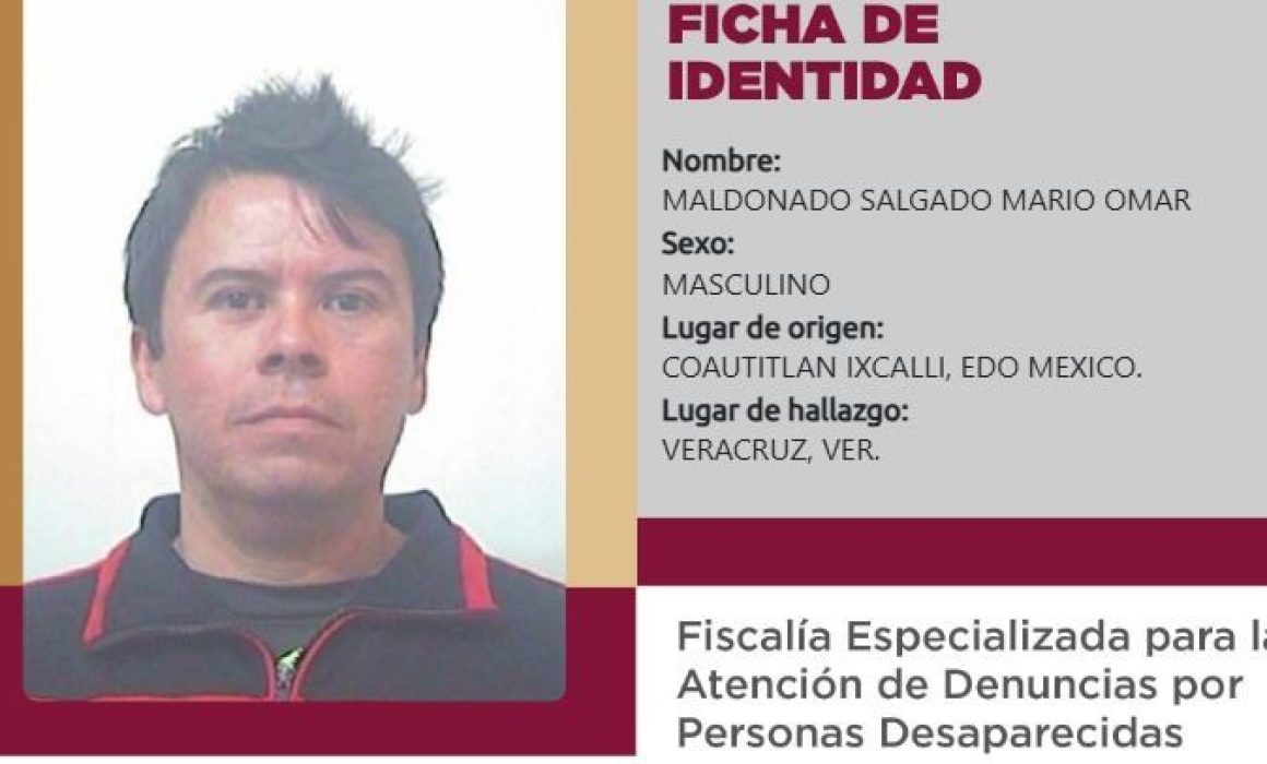 Aparece joven de Izcalli en portal de Veracruz de desaparecidos