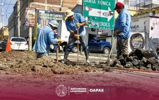 Atienden fugas de agua en Naucalpan; exhortan a reportarlas a tiempo