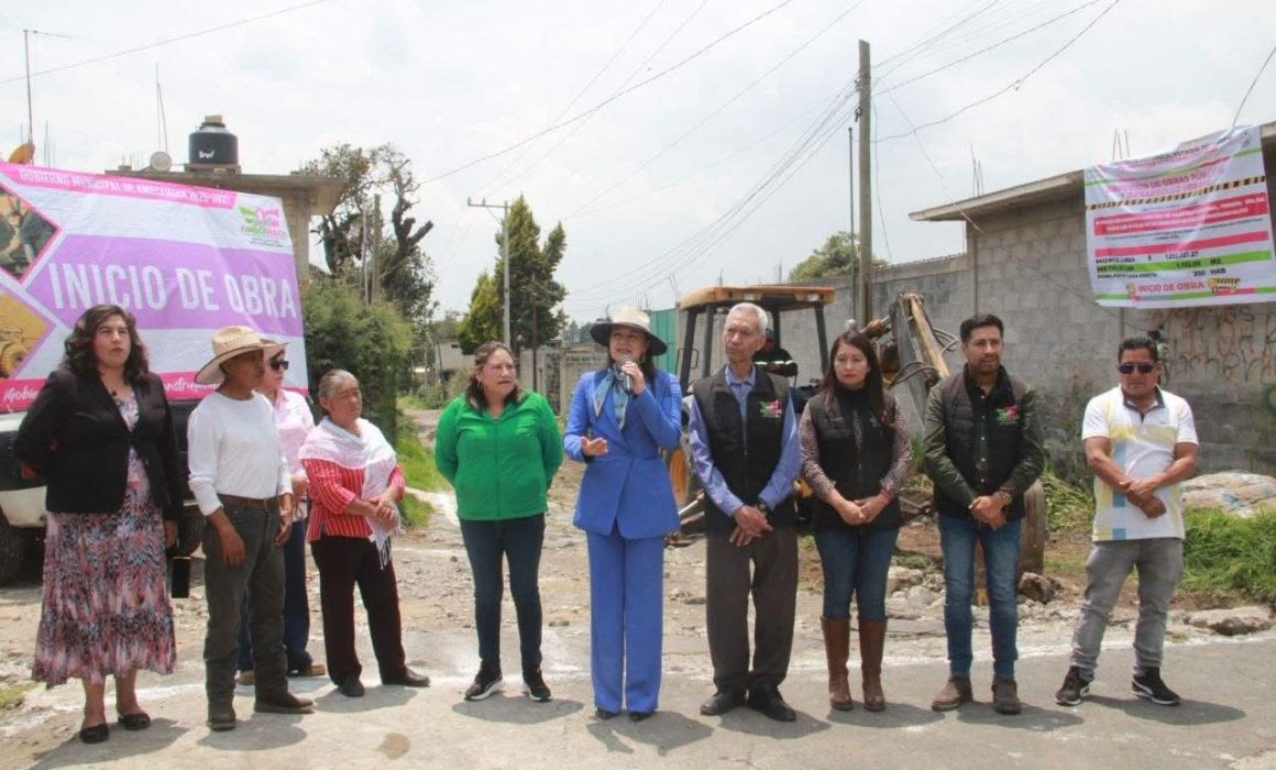 Avanza Amecameca al desarrollo integral en beneficio de la población
