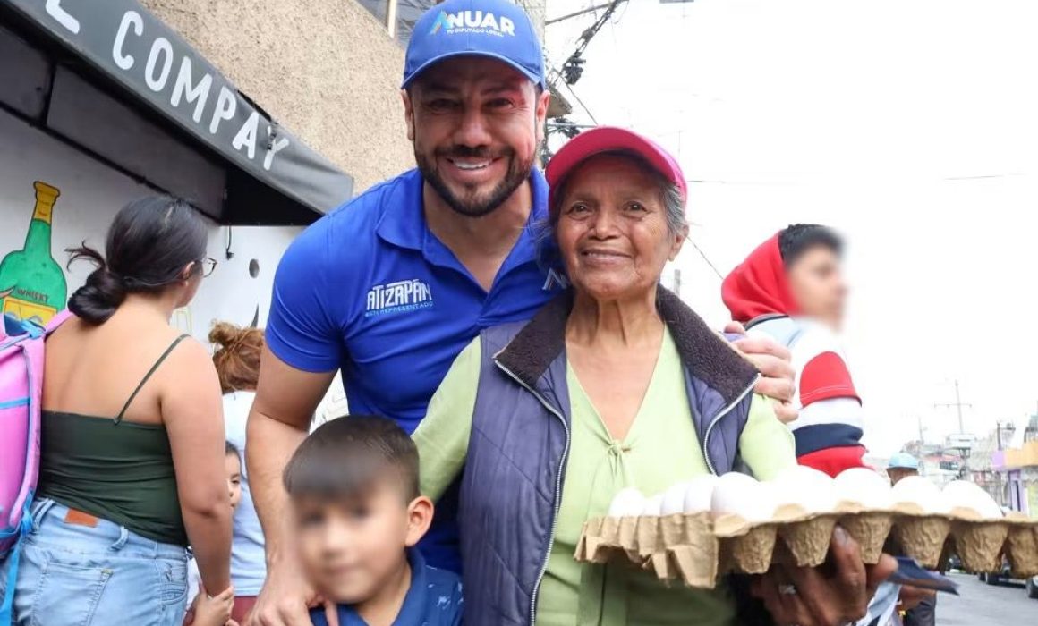 Beneficia Anuar Azar a 500 familias con jornada de apoyo a la economía