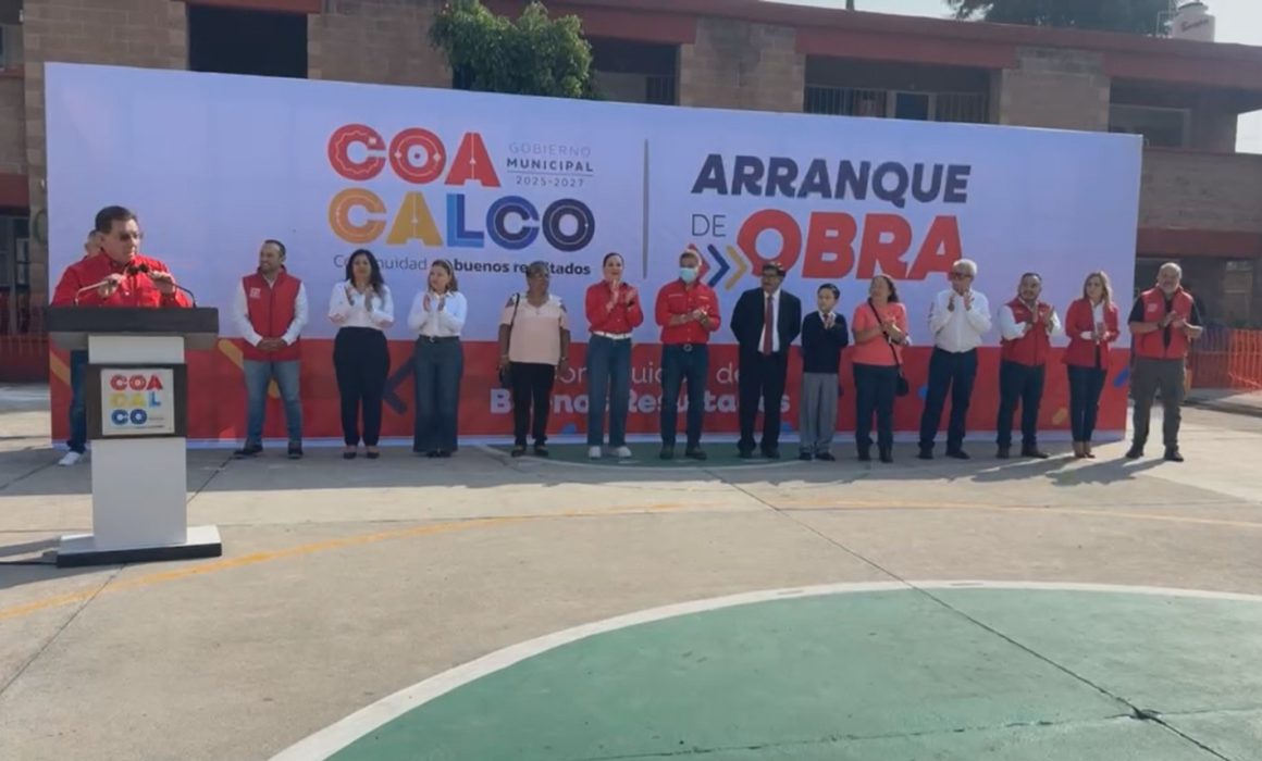 Beneficia Coacalco a más de 400 alumnos con arcotecho en primaria