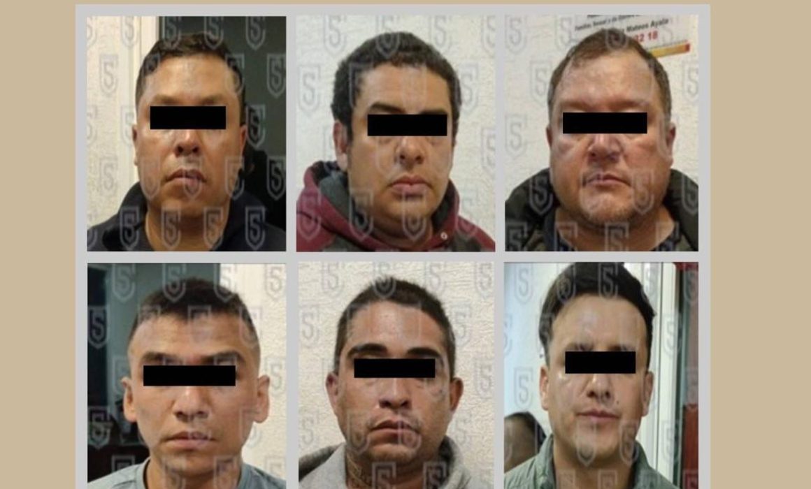 Caen seis por presunto robo a transportistas en Cuautitlán