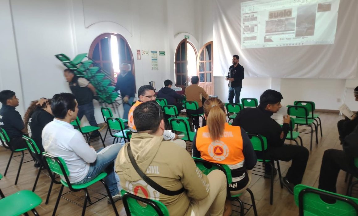 Capacita Atizapán a cuerpos de emergencia en evaluación estructural
