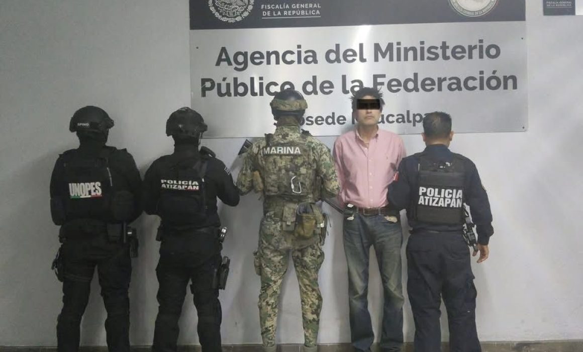 Captura Atizapán a sujeto con arma de fuego tras diligencia oficial