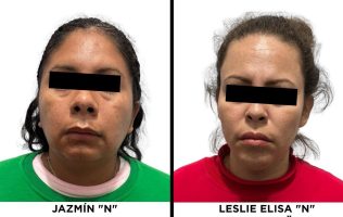 Capturan a 2 presuntas integrantes de Los Vallarta por homicidio