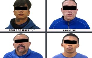 Capturan a presuntos homicidas ligados a grupo criminal en Otumba