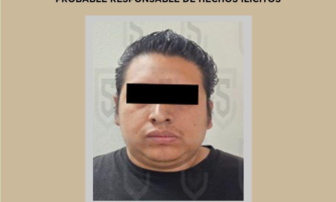 Capturan policías de Edomex y CDMX a implicado en homicidio en operativo