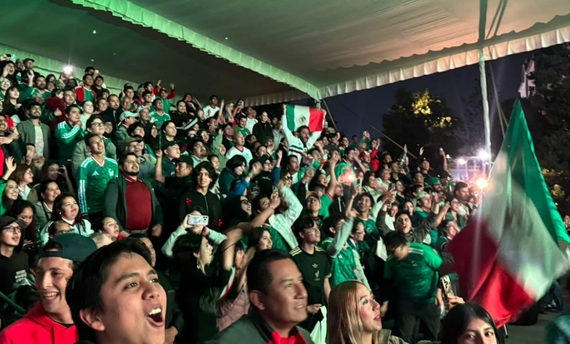 Celebran en Toluca victoria de México ante Corea en el Mundial