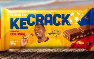 Lanza Willian Pacho 'Ke Crack' chocolate que impulsará talento de Ecuador
