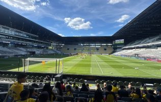 Columbus se viste de tricolor para recibir a la Selección de Ecuador