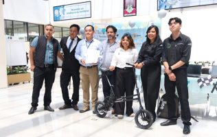 Crean en Edomex bicicleta que se convierte en carrito de super