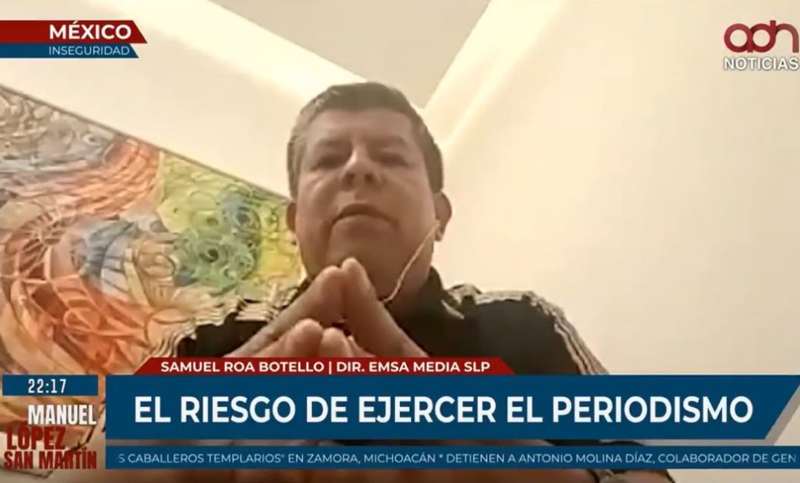 Denuncia periodista de SLP a político ligado a Adán Augusto y Andy López