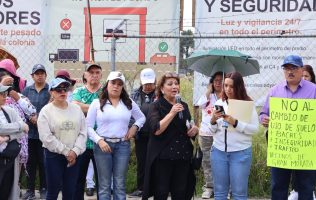 Denuncian vecinos presiones para respaldar proyecto de bodegas en Toluca