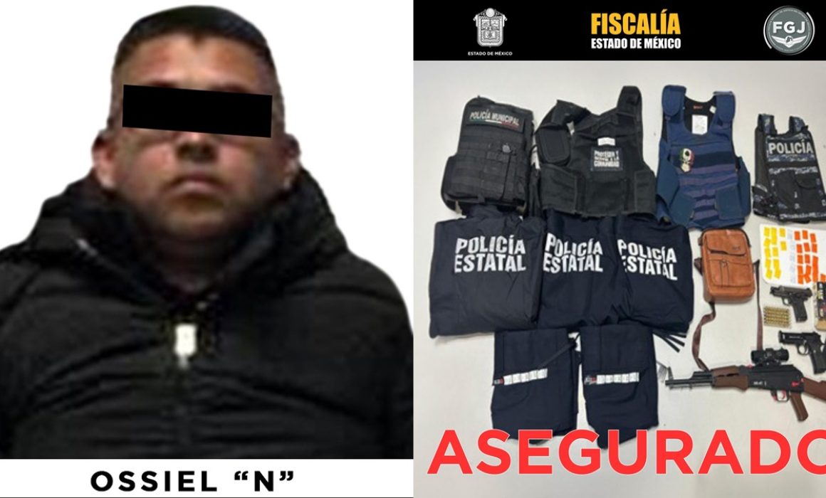 Descubren arsenal, droga y equipo táctico en predio de Nezahualcóyotl