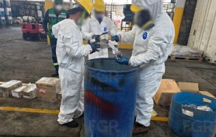 Destruye FGR en Edomex más de 28 mil dosis de fentanilo