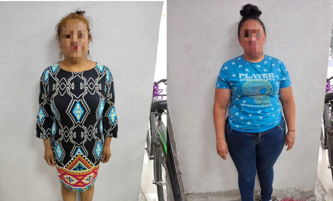 Detienen a 2 mujeres tras robo con violencia en Tlalnepantla
