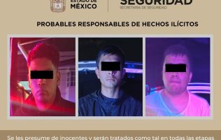 Detienen con apoyo de cámaras a presuntos asaltantes en Chimalhuacán