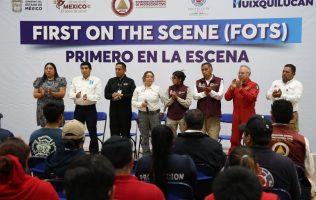 Eleva Huixquilucan nivel de respuesta ante emergencias con curso FOTS