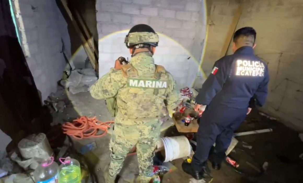 Encuentran toma clandestina en Ecatepec