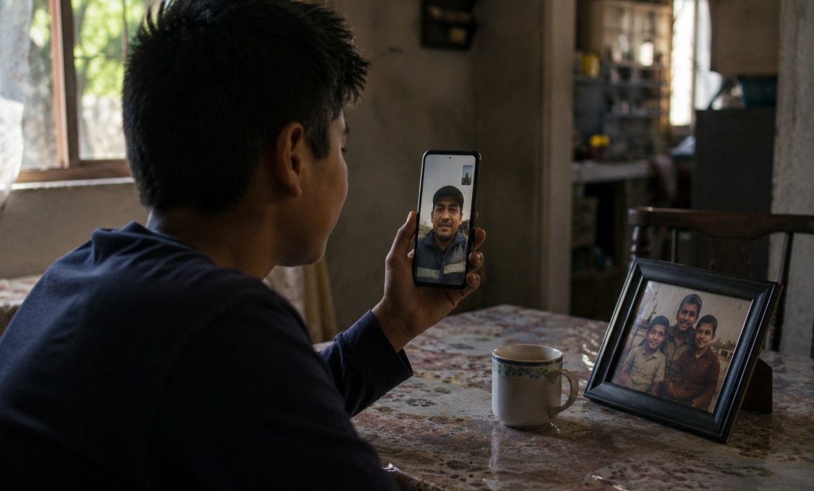 Esperan una videollamada para celebrar el Día del Padre