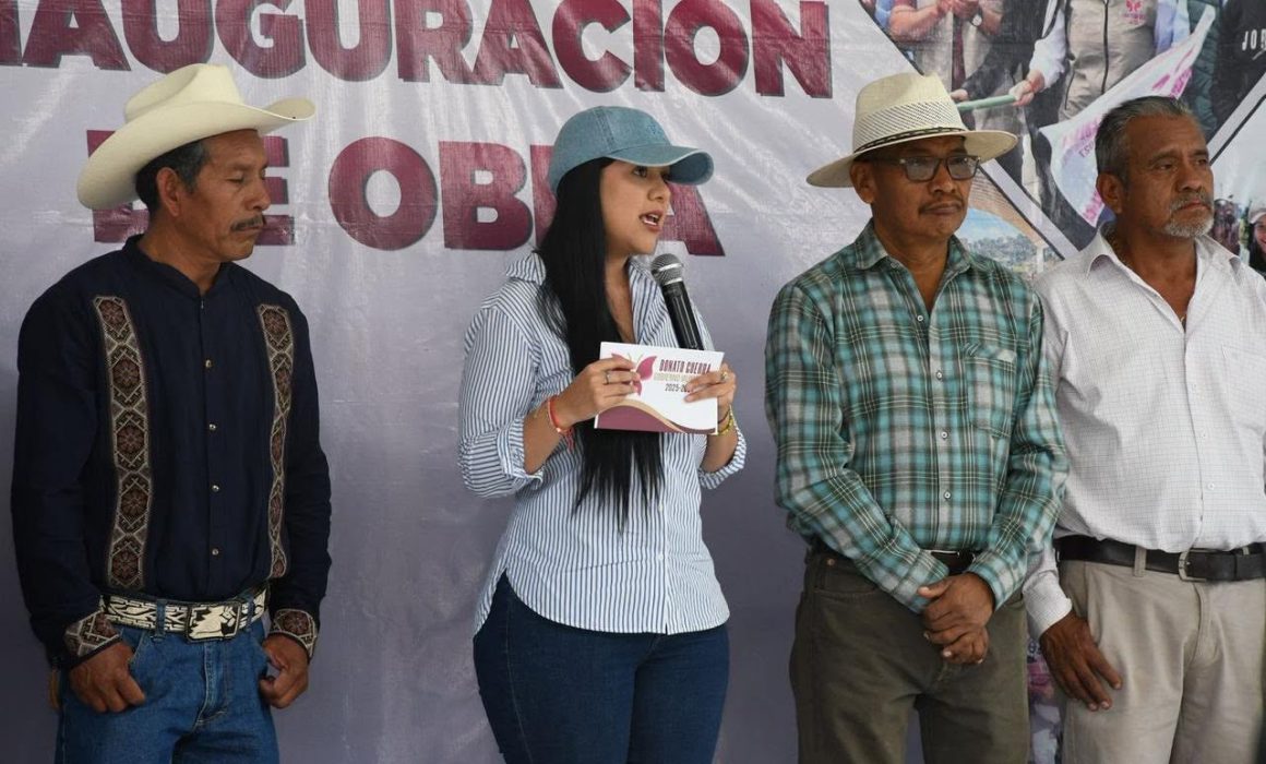 Exige alcaldesa de Donato Guerra rehabilitación de carretera federal