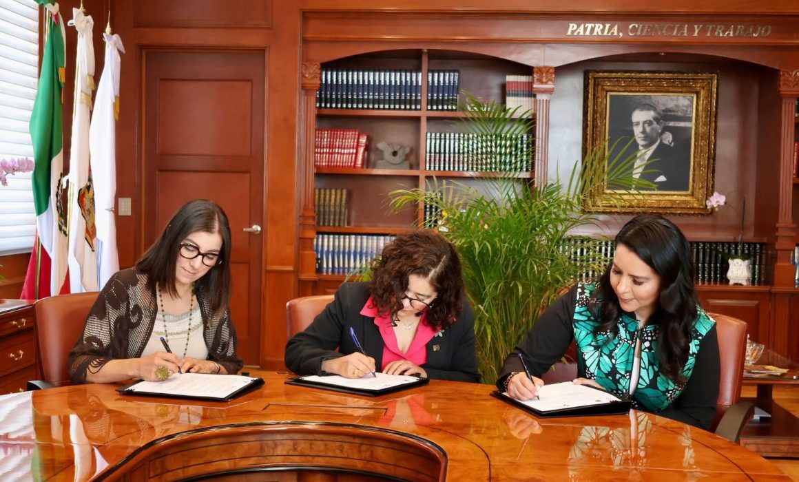 Formalizan convenio de colaboración entre UAEMéx y Tribunal Electoral