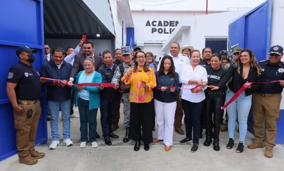 Fortalece Ecatepec formación policial con nueva academia