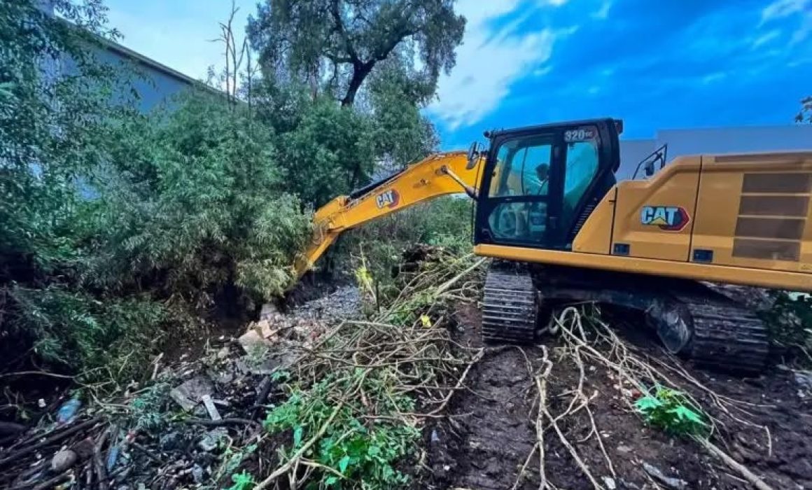 Liberan cauce en Izcalli para prevenir afectaciones por lluvias