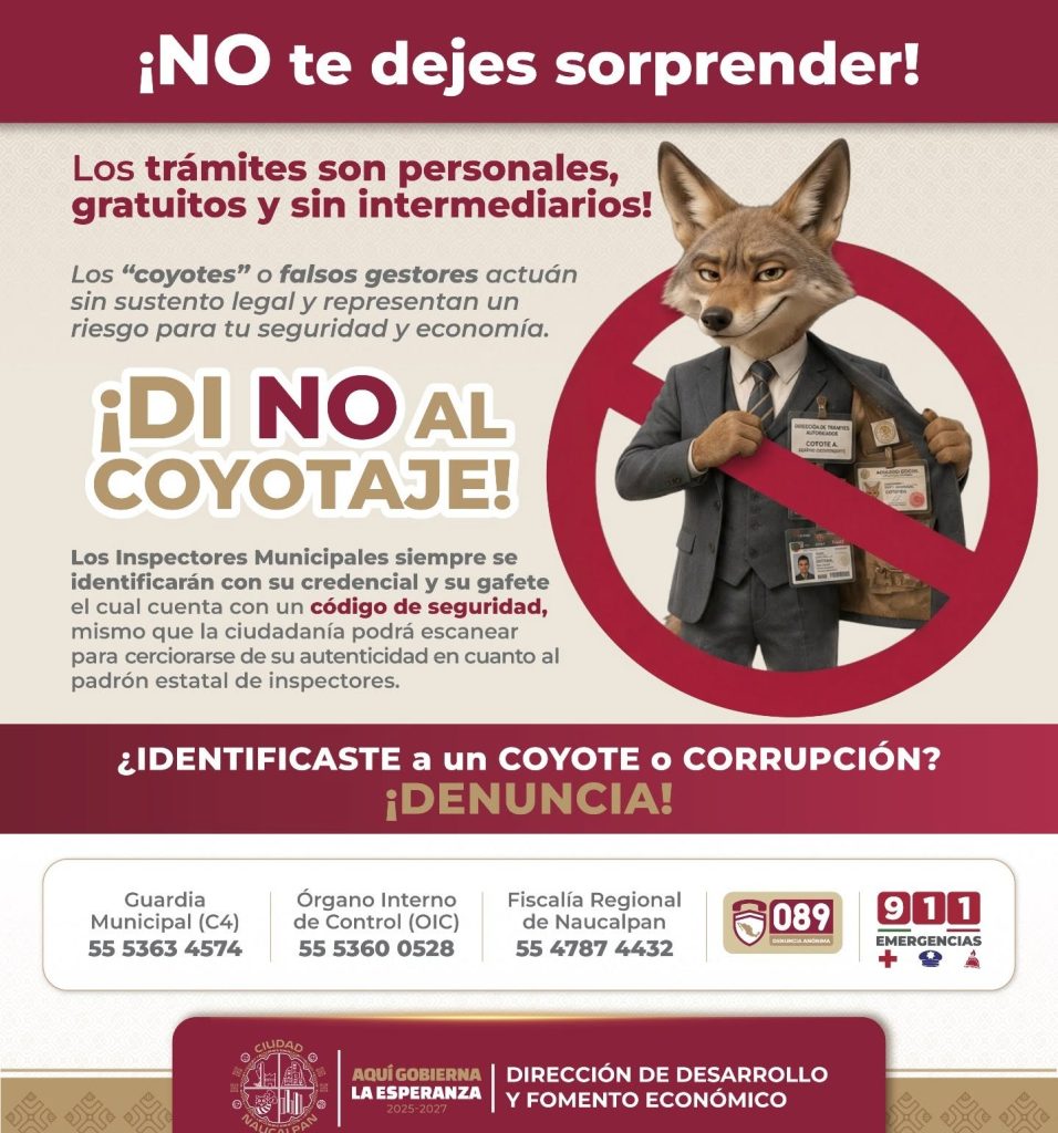 Fotos: Gobierno de Naucalpan