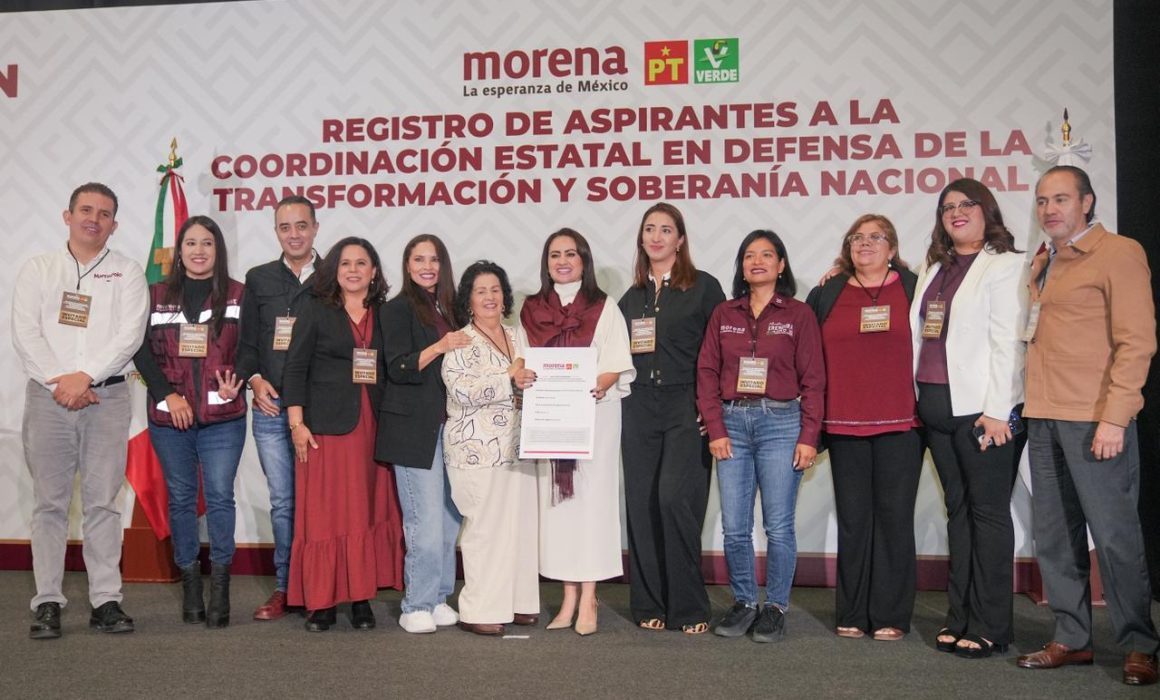 Llega Gladyz Butanda al registro como el perfil más arropado de Morena