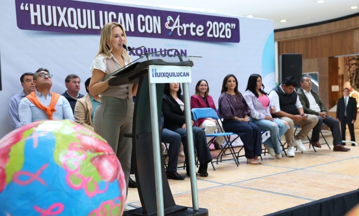 Presenta Huixquilucan 20 esculturas artísticas rumbo al Mundial 2026