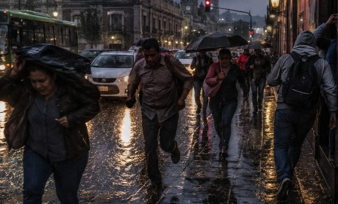 Prevalecen tormentas eléctricas y granizo en el Edomex este 25 de junio