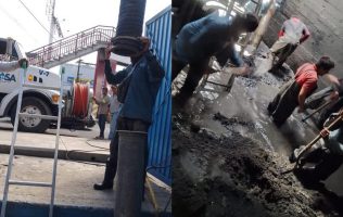 Previenen afectaciones por lluvias con trabajos en cárcamo La Piedra