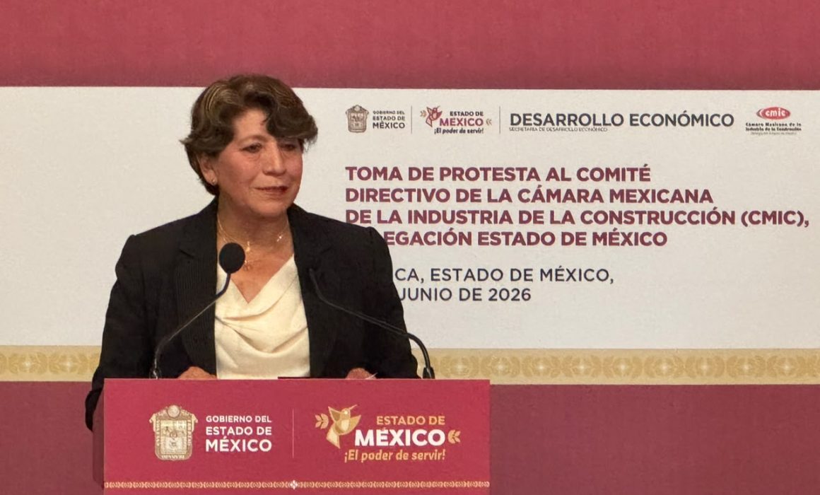 Promete Delfina Gómez un 2026 marcado por grandes obras en Edomex
