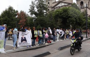 Protestan en Toluca por caso Tomás Martínez a un día del Mundial